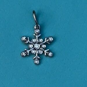 Tiffany & Co. Platinum and diamond Snowflake Pendant